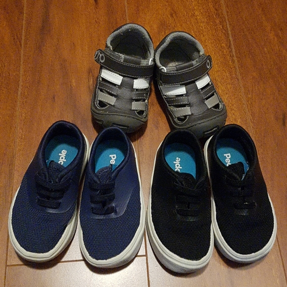 3 pairs toddler boy sneakers - Picture 2 of 2